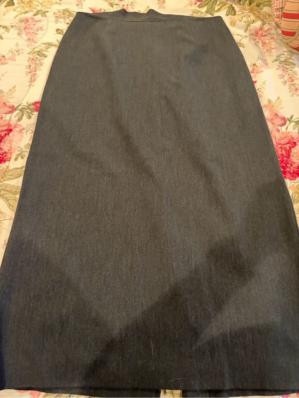 Talbots size 14 Classic Dark Gray Pencil Skirt - Women's Tailored Work Skirt